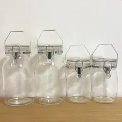 【4本セット】セラーメイト取手付密封びん1L／2Lのサムネイル