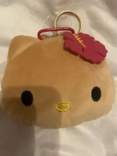 【新品】sweet付録日焼けキティー　ぬいぐるみ　チャーム　ポーチ