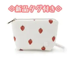 新品タグ付き◇ジェラートピケ 【PARIYA】ストロベリーサテンティッシュポーチ