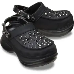 Crocs クロックス　スタッズ　ベイ　スタッズド　グロッグ　パンク　地雷