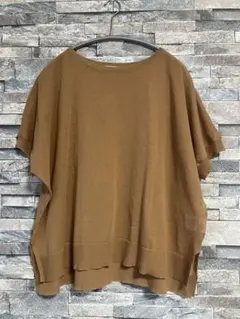 サラコシアーテンジクサマーニットポンチョ