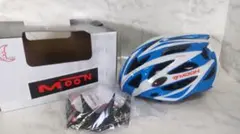 MOON 自転車ヘルメット Lサイズ/ダイヤルアジャスタ 付/ヘルメット 現状品
