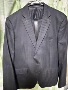 スーツ上下、ベスト、黒ワイシャツセット 単品売り可