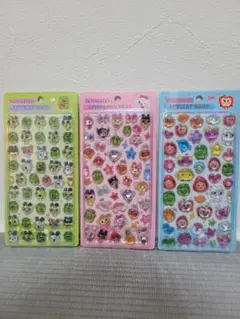 タマゴッチ ジュエリードロップ シール 3シートセット