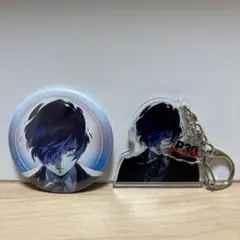 ペルソナ 25th 極楽湯 缶バッジ ミニキャラVer 結城理 - メルカリ