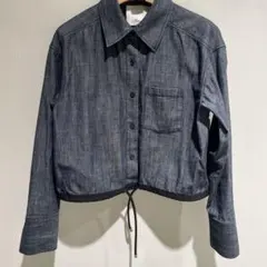 3.1 Phillip Lim コットン長袖シャツ ネイビー サイズ0のサムネイル