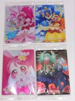 プリキュア　ウエハース　キラキラプリキュアアラモード　4枚セット