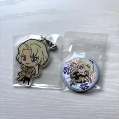 【即日発送】名探偵コナン　ベルモット　アクリルストラップ　缶バッジ　セット