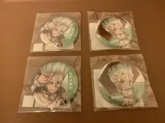 Dr.STONE DMMスクラッチ レイニーデイ 石神千空 缶バッジ 4個セット