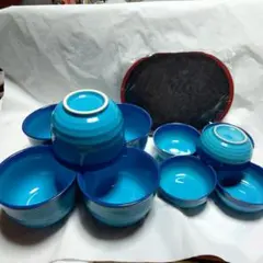 有田焼　ご飯茶碗　小丼　小皿取り皿　お箸　オボン　５客セット