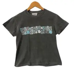 古着　シングルステッチ　短丈ショートヴィンテージ　tシャツアロハ　古着　フェード