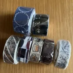 mt ミナペルホネン upcycle ラウンドトップ　ボーダーズ　地図　シックのサムネイル