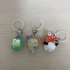 サンリオ めじるしアクセサリー ガチャガチャ 3個セット