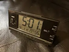 セイコー クロック NR534K 電波時計 デジタル 温湿度表示 動作確認済みのサムネイル