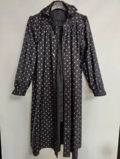 コート レディース　ドット柄　日本製　リバーシブル