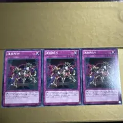 遊戯王　連鎖除外　ノーマル　3枚