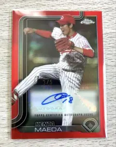 Topps chrome レッドソックス 吉田正尚 直筆サインカード 99枚限定