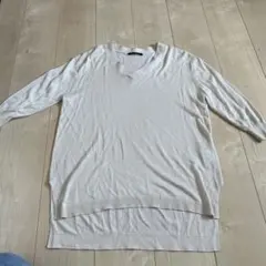 INGNI ベージュ Vネック ニット M