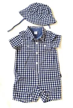 Baby Gap 半袖　ロンパース　帽子　セット　12-18month