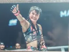 ONE championship　スタンプ・フェアテックス選手 直筆サイン　写真