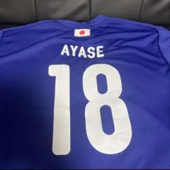 新品未使用 L 上田綺世 18番 サッカー日本代表 プレイヤーズTシャツ JFAのサムネイル