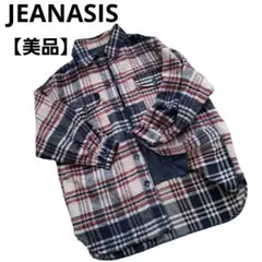 【美品】ジーナシス JEANASIS チェック アウター