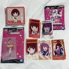 有馬かな 推しの子 一番くじ アクスタ ステッカー セット 極楽湯 コースター