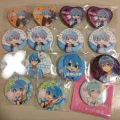 すとぷりころんくん　缶バッジセット 14個入り