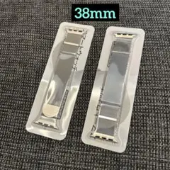 アップルウォッチ バンド ステンレス プレミアム ゴールド シルバー 38mm