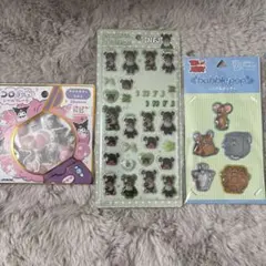 산리오 モンチッチ トムとジェリー シール3点セット