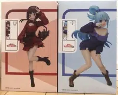 この素晴らしい世界に祝福を！3 アクア めぐみん 1/7スケールフィギュア