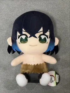 鬼滅の刃 嘴平伊之助 ぬいぐるみ おすわりBIG3 【お値下げ中‼️】ぬいぷりけ