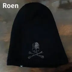 Roen ロエン　スカルデザイン 黒 ニット帽 Roen ロエン スカルデザイン 黒 ニット帽 ロエン スカルデザイン