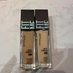 メイベリン　フィットミー　リキッドファンデーション　R112 R122