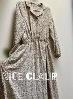 EVERY.VERY NICE CLAUP 花柄ロングワンピース