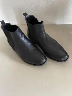 BEAUTY & YOUTH ブラック サイドゴアブーツ