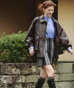 【1月中処分】フリークスストア　フェイクレザーブルゾン