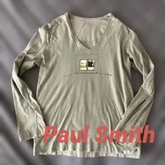 Paul Smith 窓イラスト Lサイズ グレー 長袖カットソーのサムネイル