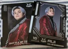 与那嶺瑠唯 BATTLE OF TOKYOフォトカード2種セット