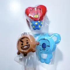 BT21 カプセルトイ フォトフレームマスコット タタ コヤ シュキ BTS