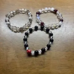 ビーズブレスレット 3点セット