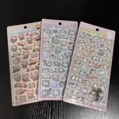 正規品　ボンボンドロップシール　マヌルネコ　レッサーパンダ　モルモット&ウサギ