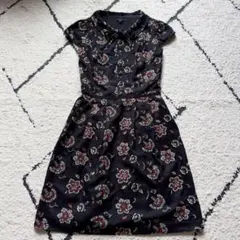 トッカの花柄ワンピース TOCCA 花柄刺繍 ワンピース 6