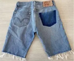 Levi’s 501 マークゴンザレス W31 コラボ デニムショーツ