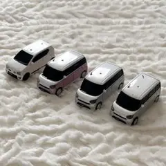 ムーヴキャンバス プルバックカー 3台 アルトワークス 1台 ミニカー セットのサムネイル