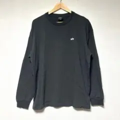 ALPHA INDUSTRIES アルファインダストリーズ ロゴ　ロンT XL