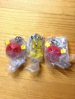 ポケモン めじるしアクセサリー ピカチュウ ビリリダマ ガチャガチャ