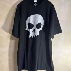 古着 トイストーリー シド スカルプリント Tシャツ ブラック ピクサー XL