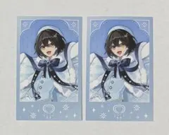 にじさんじ White Snow Christmas ましろ爻 チェキ