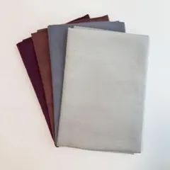 CHECK&STRIPE フレンチコーデュロイ　カットクロス ハギレセット